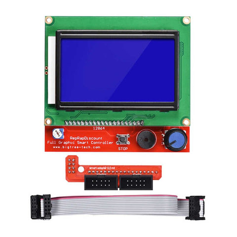 RepRap Controller 12864 LCD Azul
