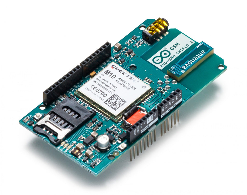 Arduino GSM Shield Integrated Antenna